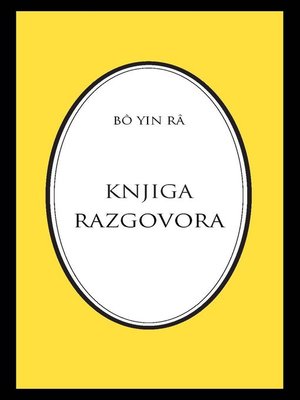 cover image of Knjiga razgovora